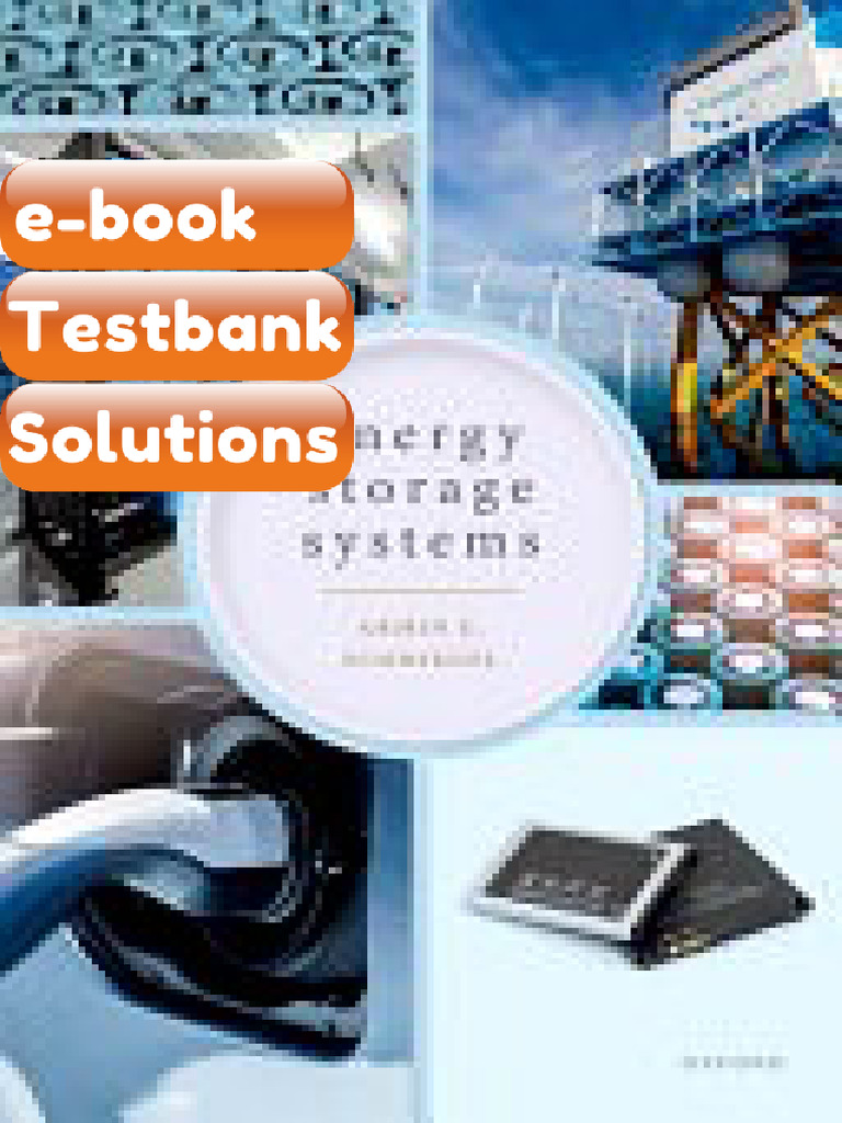 Energy Storage Systems System Design and Storage Technologies 1st ...