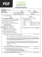 Condominium Project Questionnaire Form | PDF | Freddie Mac | Condominium
