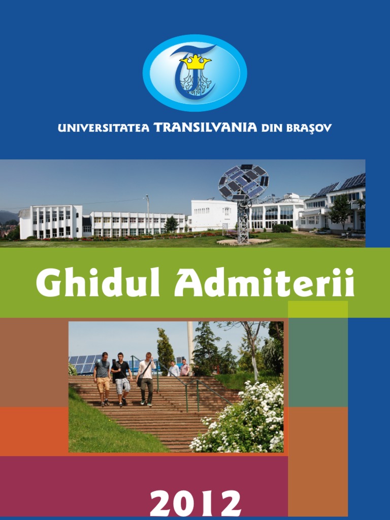Brosura Unitbv 2012 | PDF
