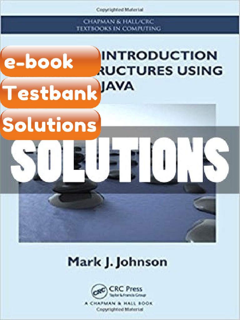 eBook & Testbank Concise Introduction to Data Structures Using Java 1 ...
