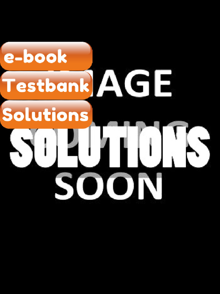 Testbank - Nutritional Sciences From Fundamentals to Food 3 Ed Shelley ...