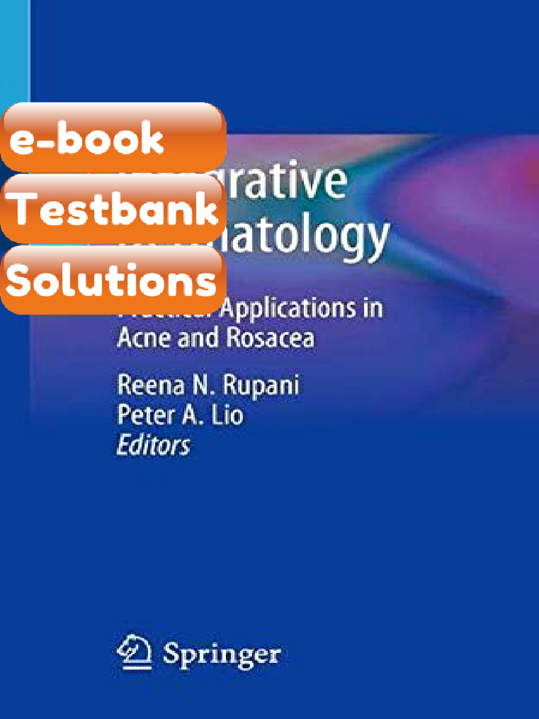 eBook & Testbank Integrative Dermatology Practical Applications in Acne ...