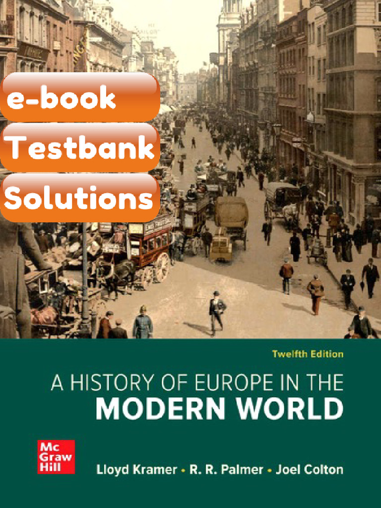 ISE History of Europe in The Modern World RR Palmer Ebook & Testbank ...
