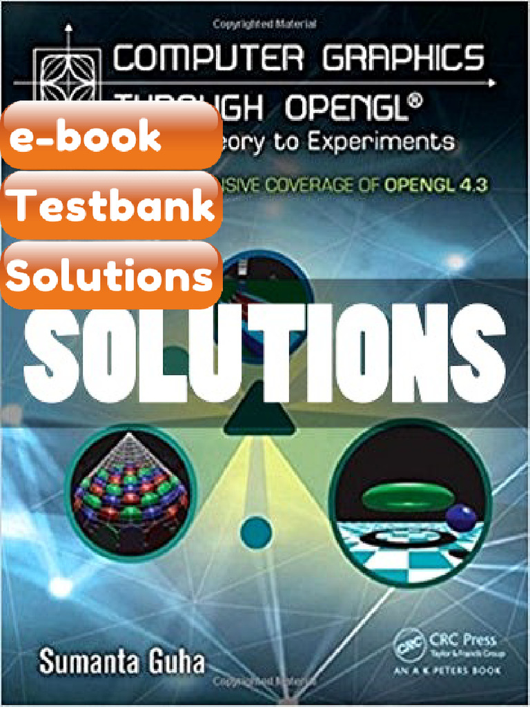 Ebook & Testbank Computer Graphics Through OpenGL Second Ed From Theory ...