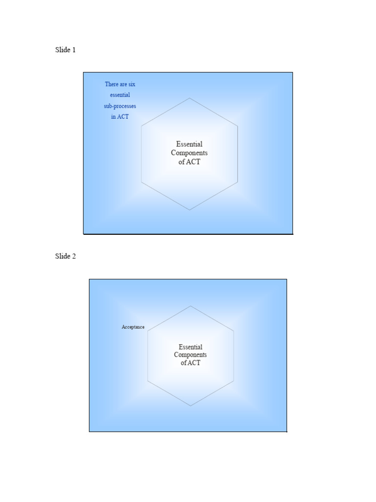 Hexaflex | PDF | Self | Psychology