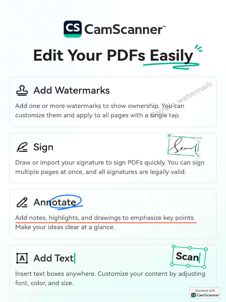 Welcome to CamScanner (1) | PDF