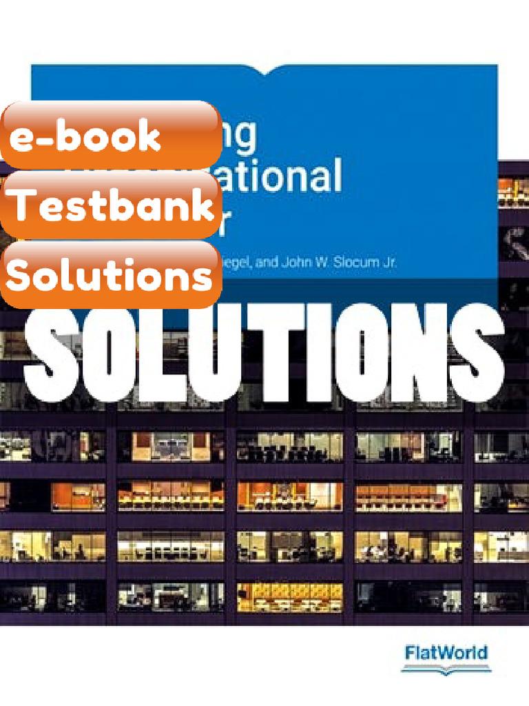 Testbank - Mastering Organizational Behavior Version 14 0 14 Ed Cooper ...