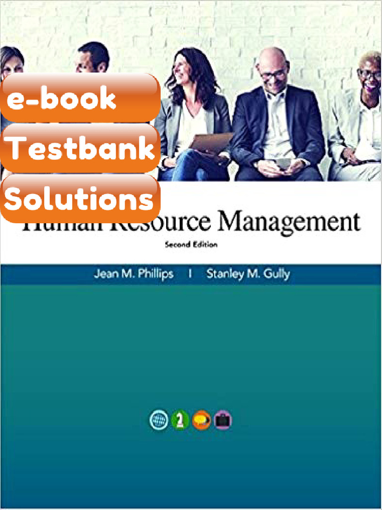 Human Resource Management 2nd Edition by Jean Phillips Stanley Gully ...