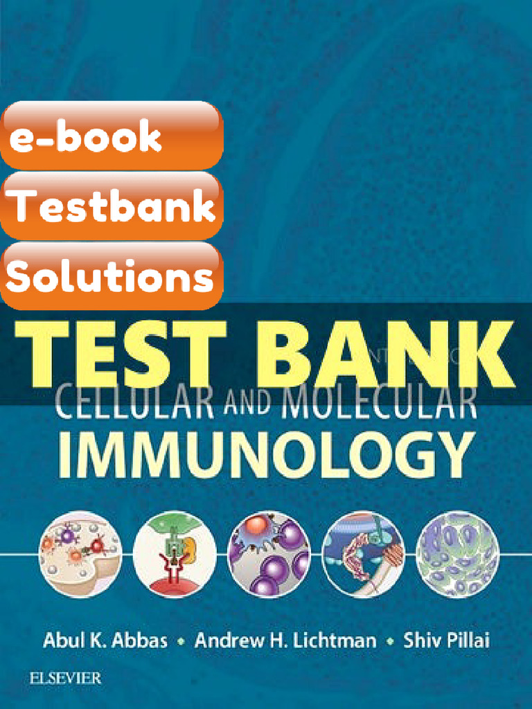 Ebook & Testbank Cellular and Molecular Immunology 9 Ed Abbas | PDF ...