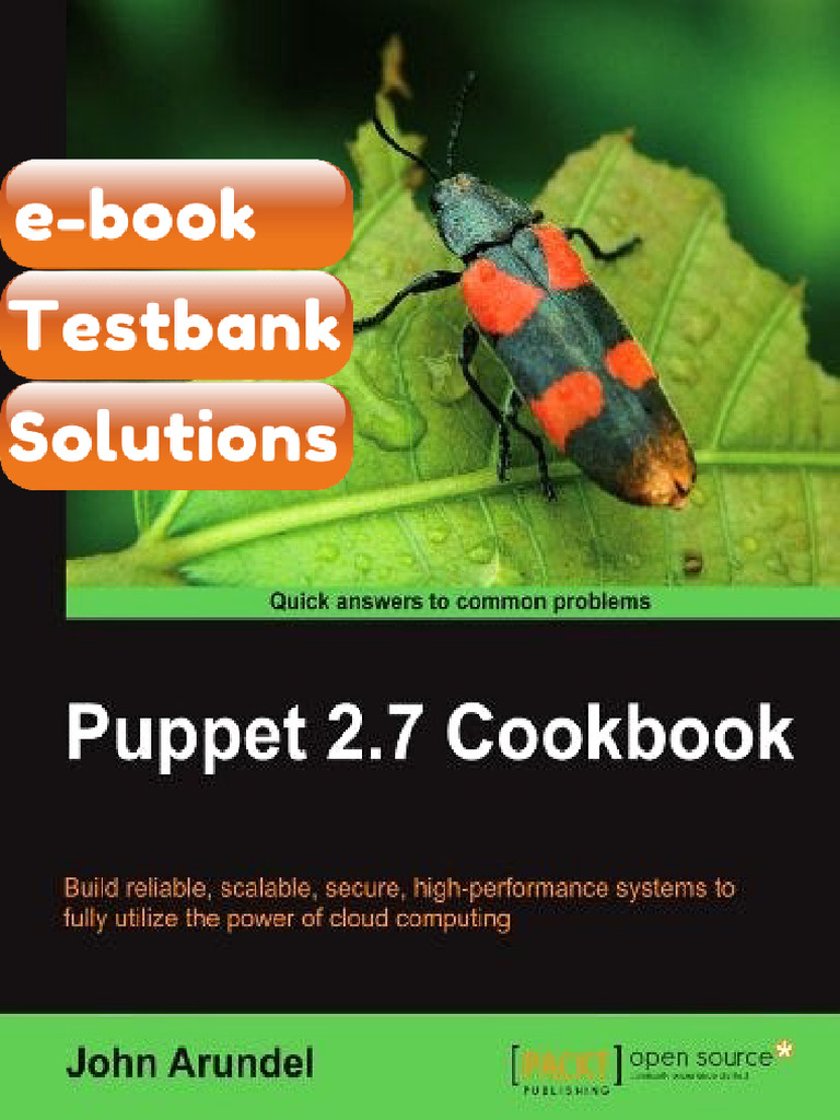 Ebook & Testbank Puppet 27 Cookbook | PDF | Subscription Business Model ...