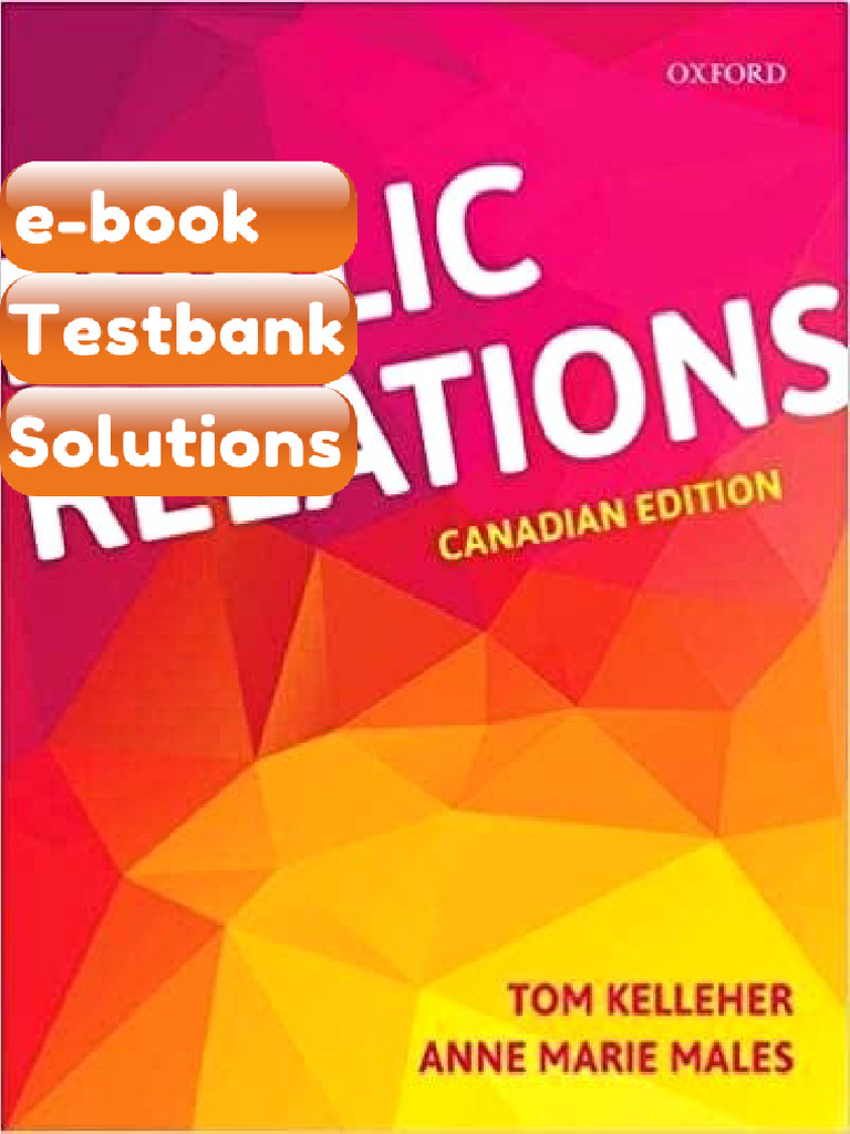 eBook & Testbank Public Relations in the Digital Age by Tom Kelleher ...