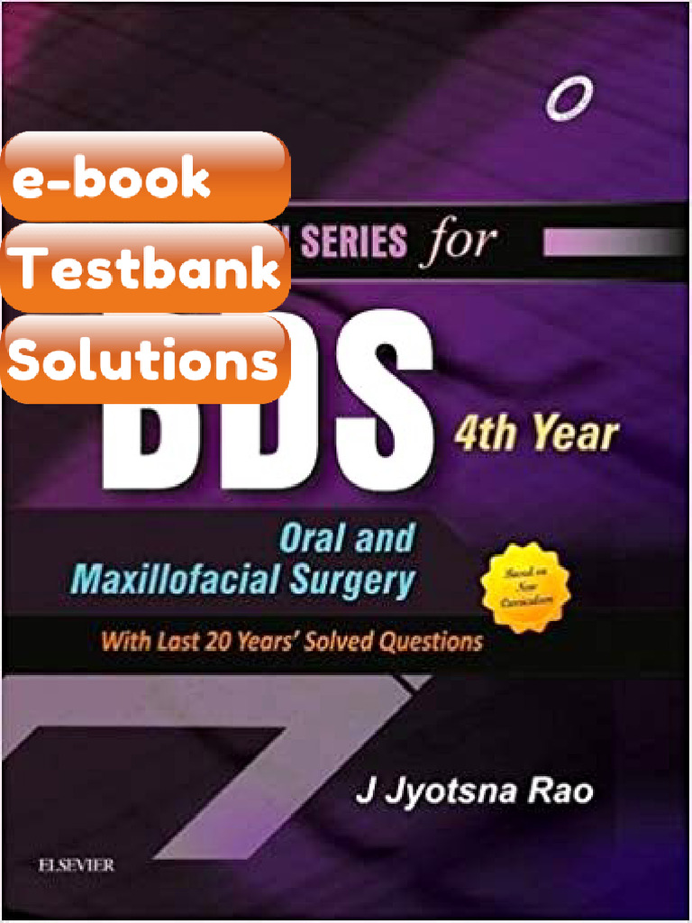 QRS for BDS 4th Year Oral and Maxillofacial Surgery by Jyotsna Rao ...