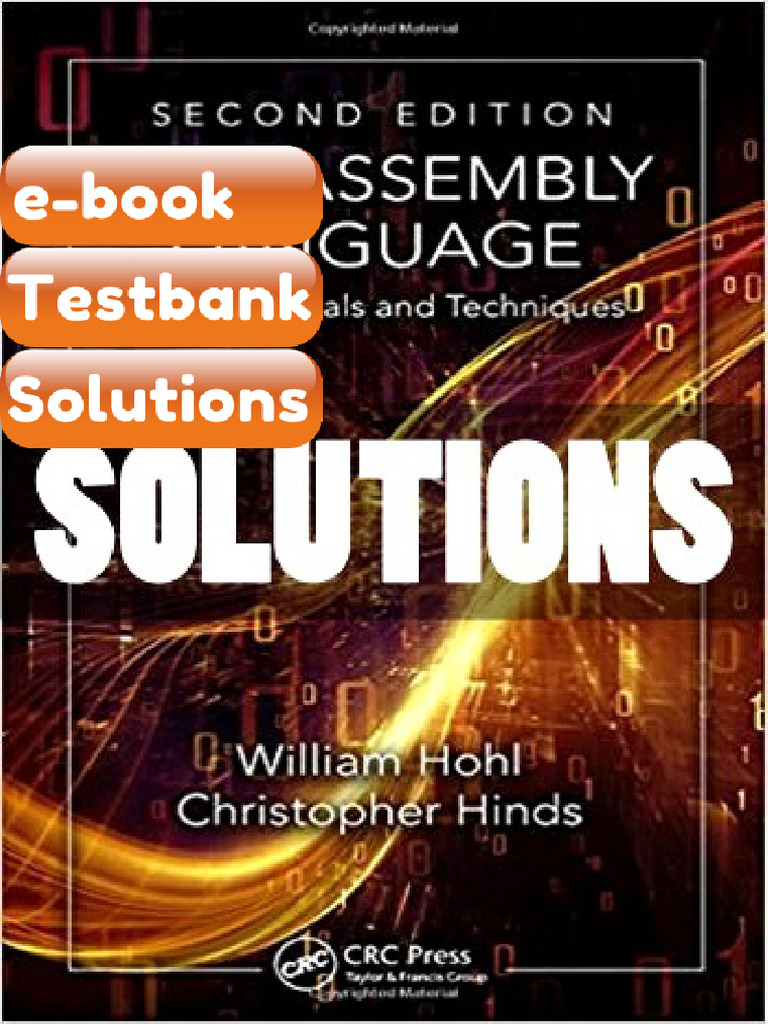 eBook & Testbank ARM Assembly Language Fundamentals and Techniques 2 Ed ...