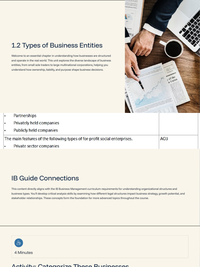 12 Types of Business Entities | PDF | Cooperative | Business