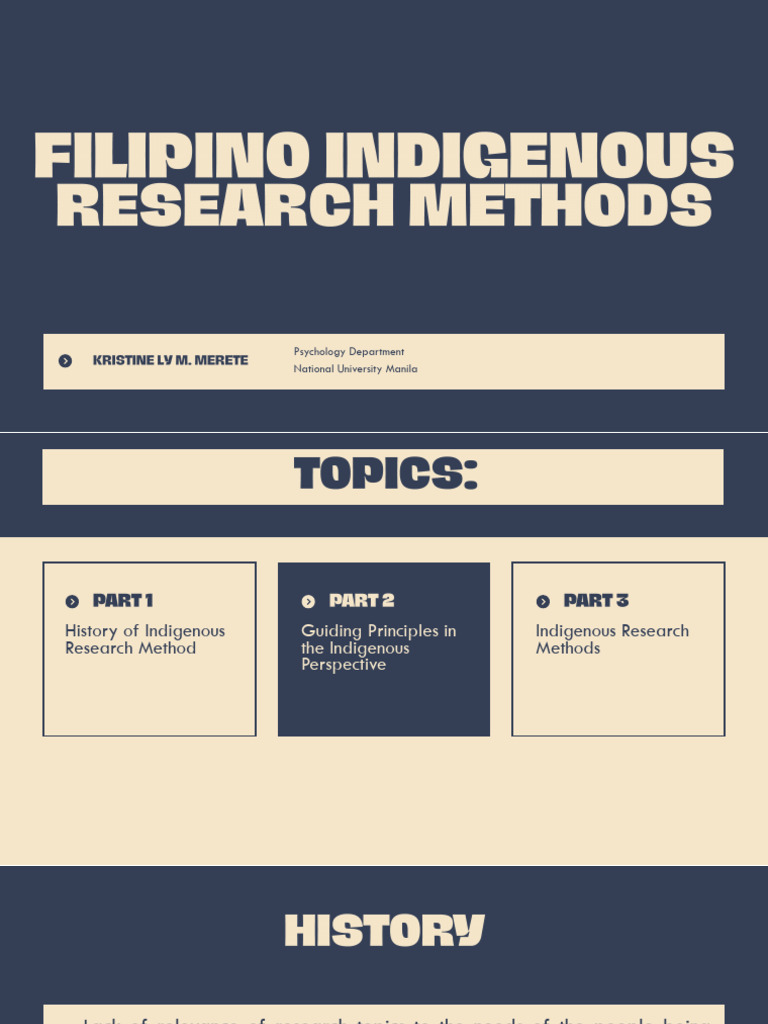 Filpsy Lecture 04 Filipino Indigenous Research Methods | PDF | Focus ...