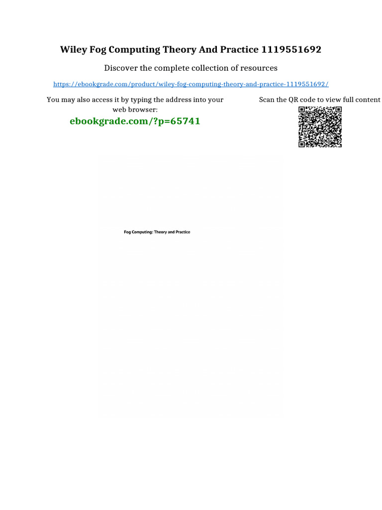 Wiley Fog Computing Theory and Practice 1119551692 sample | PDF | Gases ...