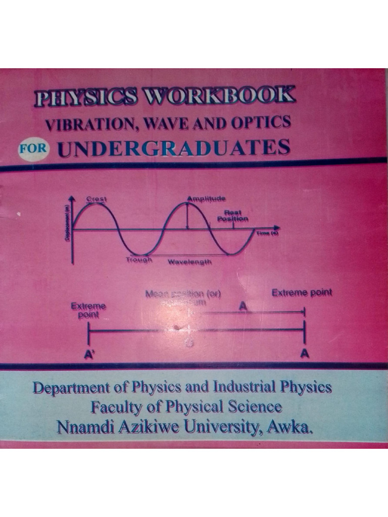 PHY 104 WORKBOOK SOLUTIONS | PDF
