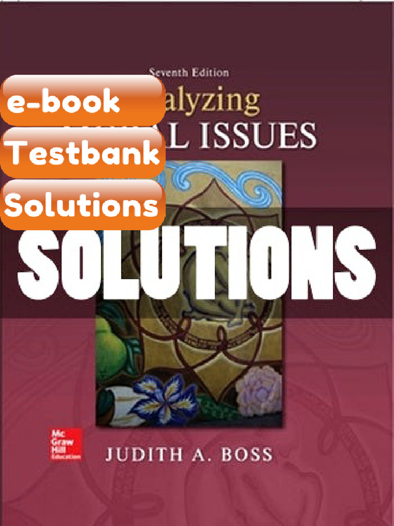Ebook & Testbank Analyzing Moral Issues 7 Ed Boss | PDF | Subscription ...