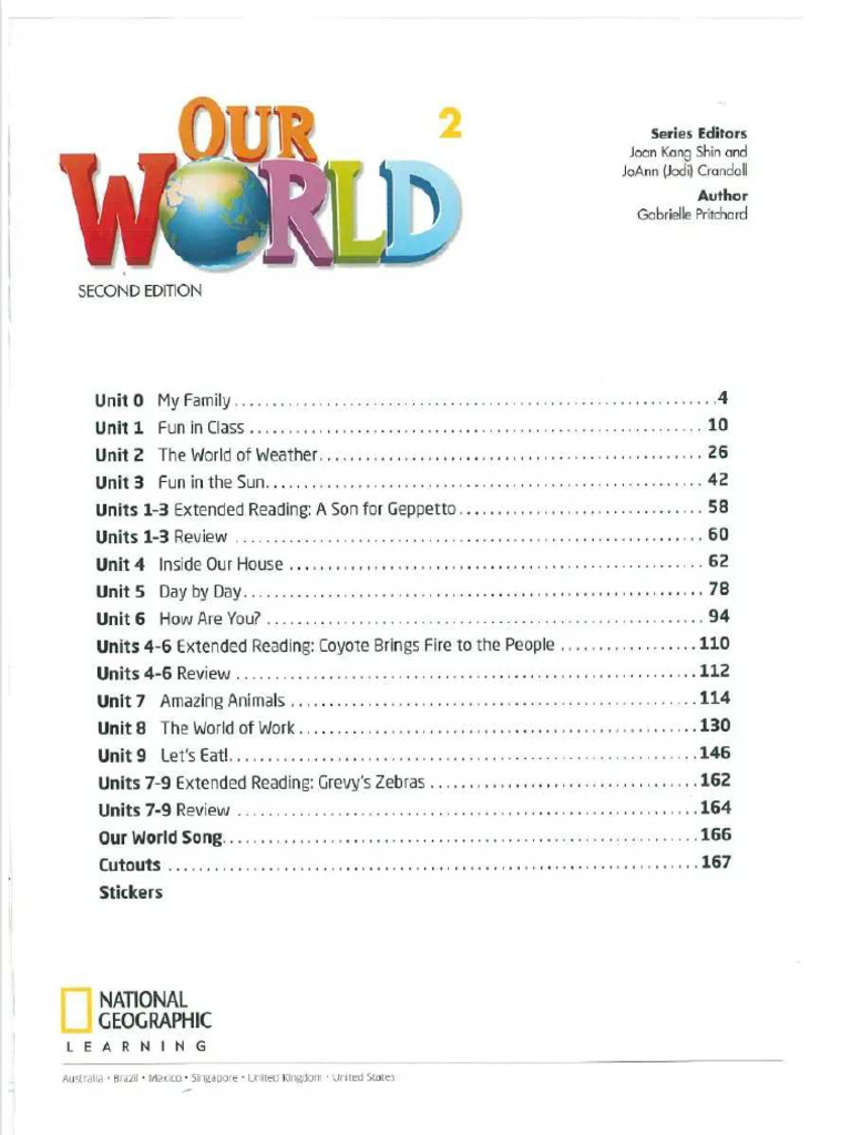 Our World 2 SB | PDF