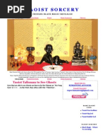 Download TAOIST SORCERY_ Taoist Talisman to See Ghosts by Ferry Huang SN99811319 doc pdf