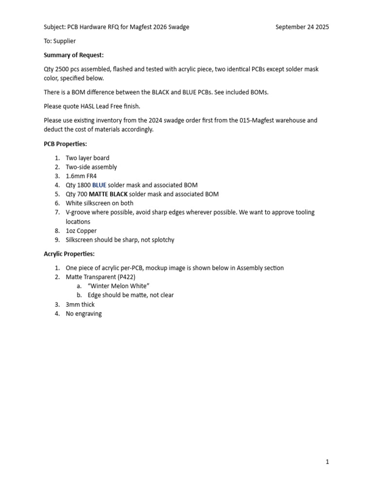 FSAE 2026 RFQ Summary Example (1) 123213213 | PDF