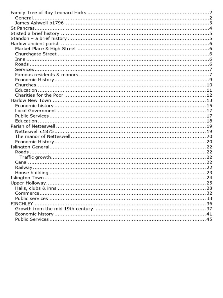 Hicks - Tree and Social History | PDF | Pottery