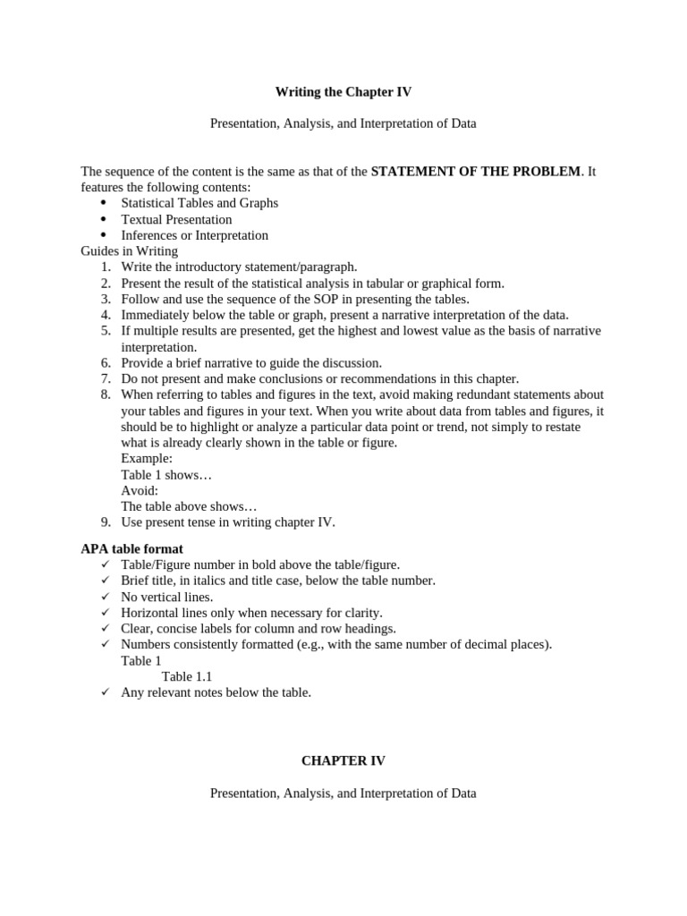 Writing The Chapter IV and V PR2 3 | PDF | Methodology | Statistics