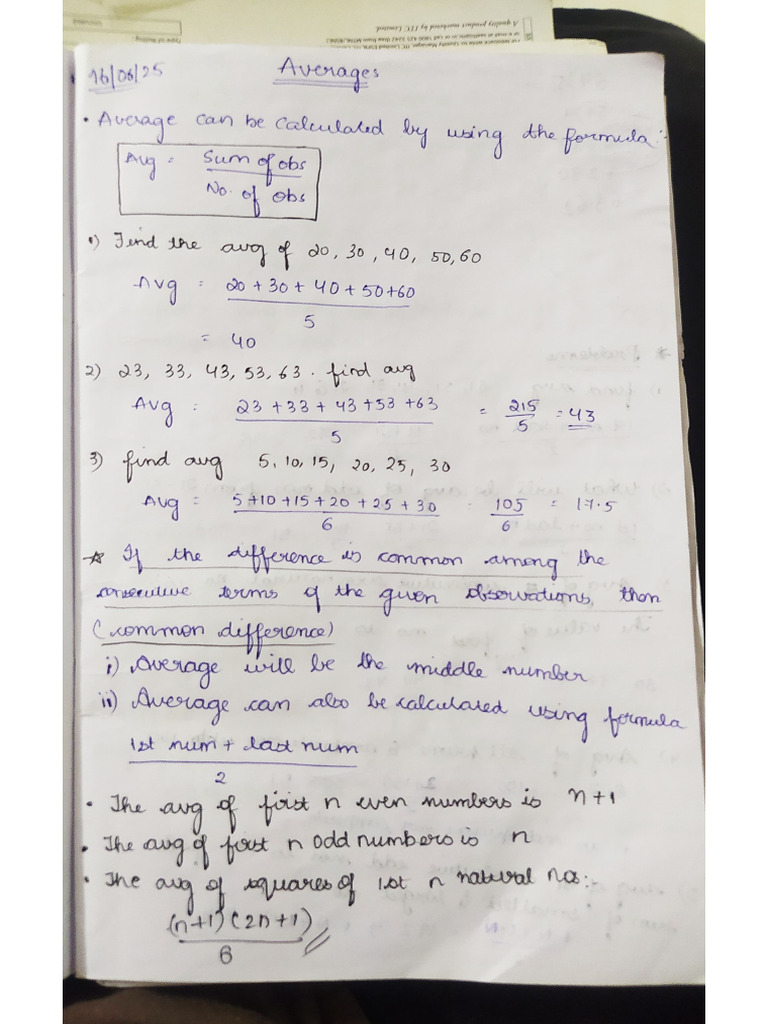 Aptitude Notes | PDF