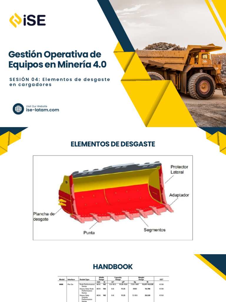 3. Elementos de desgaste en cargadores | PDF