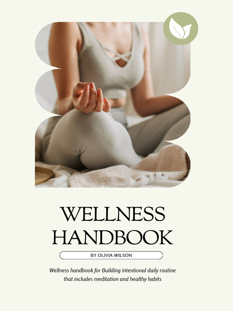 Beige Green Minimalist Wellness Ebook and Workbook | PDF | Publishing