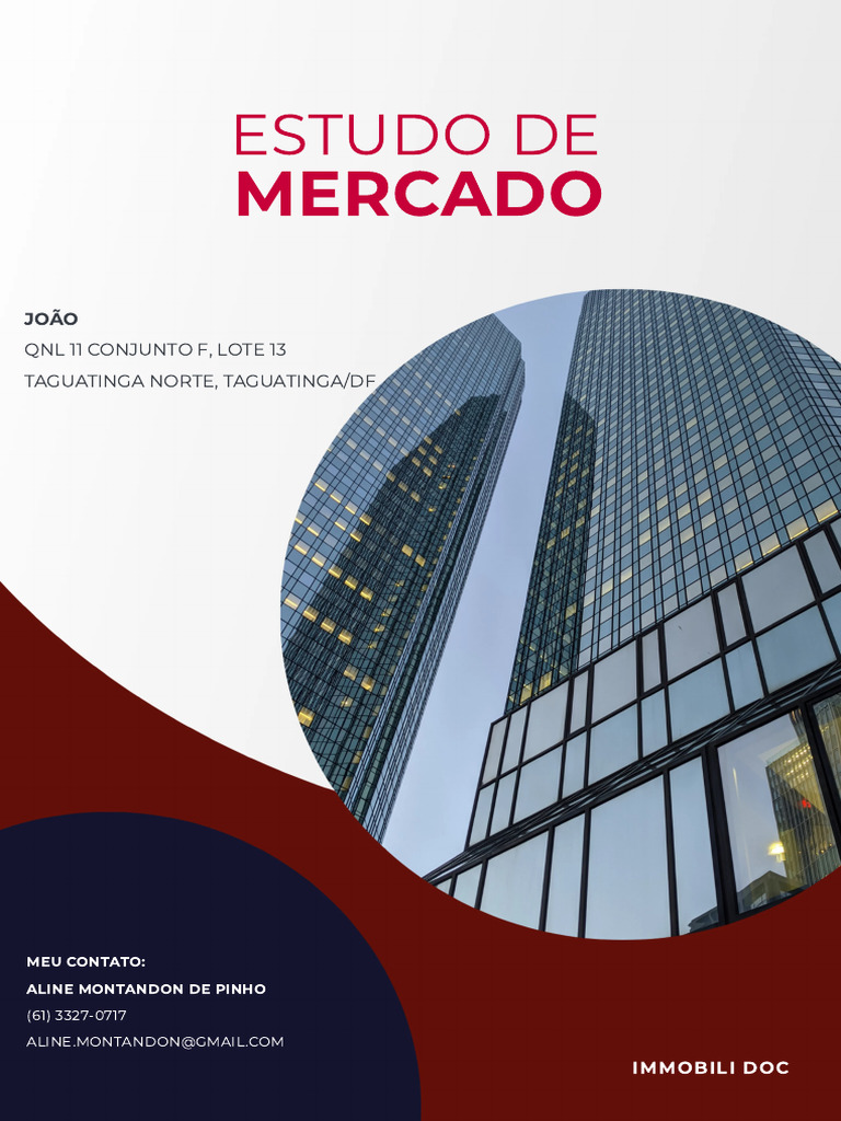 Estudo de Mercado - Aline Montandon de Pinho | PDF