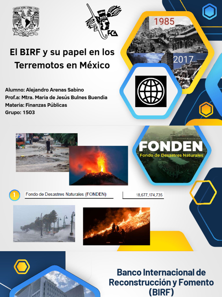 Presentación BIRF | PDF | Banco Internacional de Reconstrucción y ...