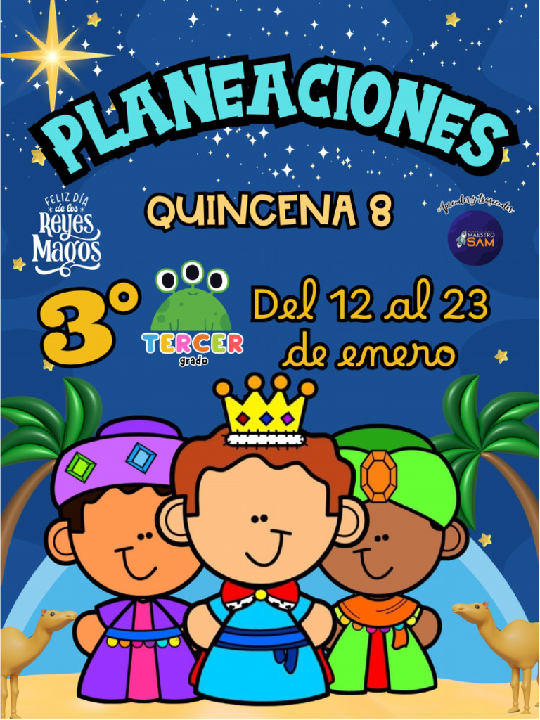 Q8 Tercer Grado Planeación Sam 25-262 | PDF | Aprendizaje | Escuelas