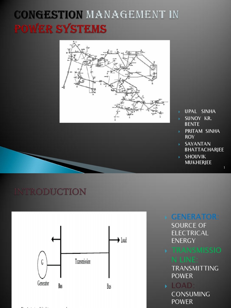 Congestion Management in Power Systems | PDF | Electric Power | Economies