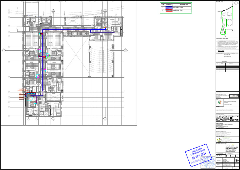 Ct-101.2 - First Floor-Cable Tray Layout | PDF