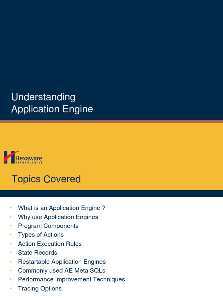 Application Engine | PDF | Sql | Control Flow