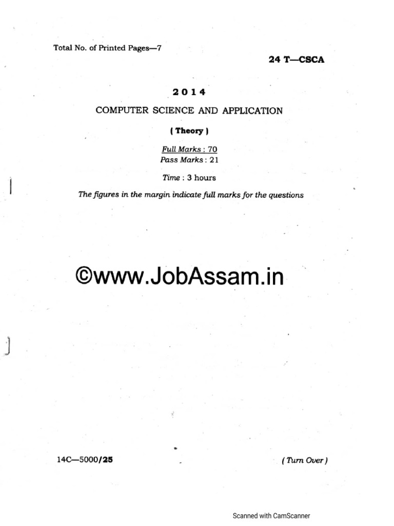Computer Science 2014 | PDF