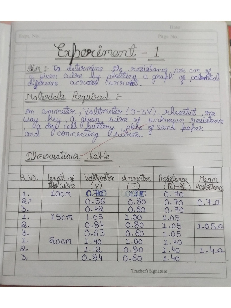Physics Practical PDF | PDF
