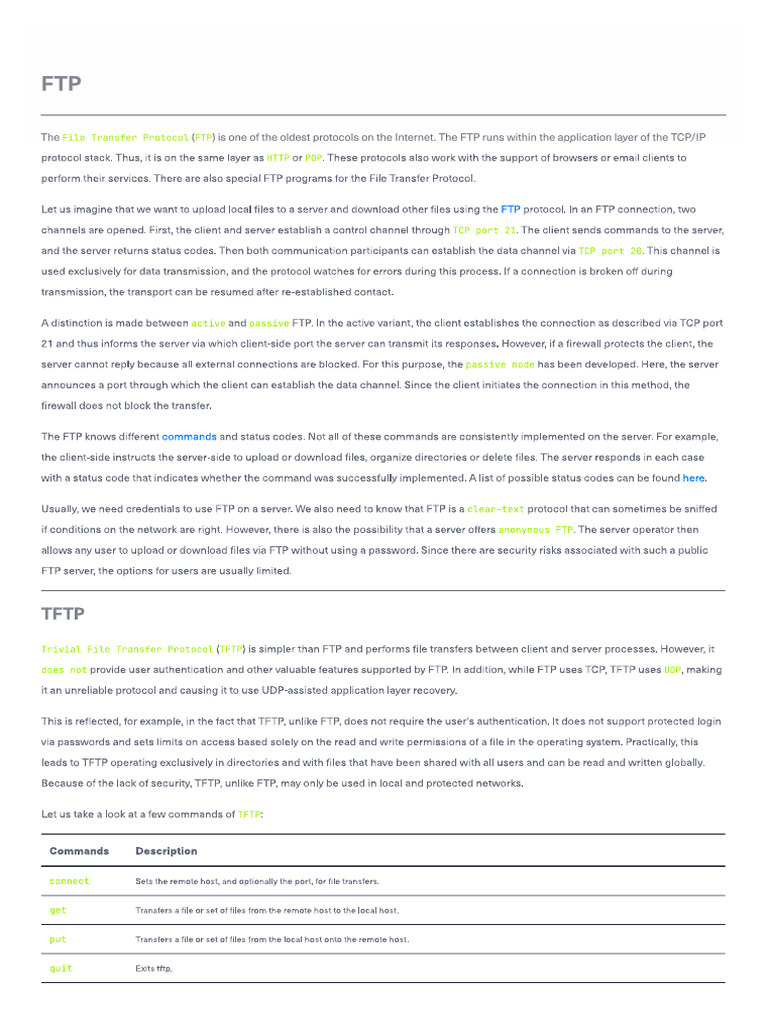 05 FTP | PDF