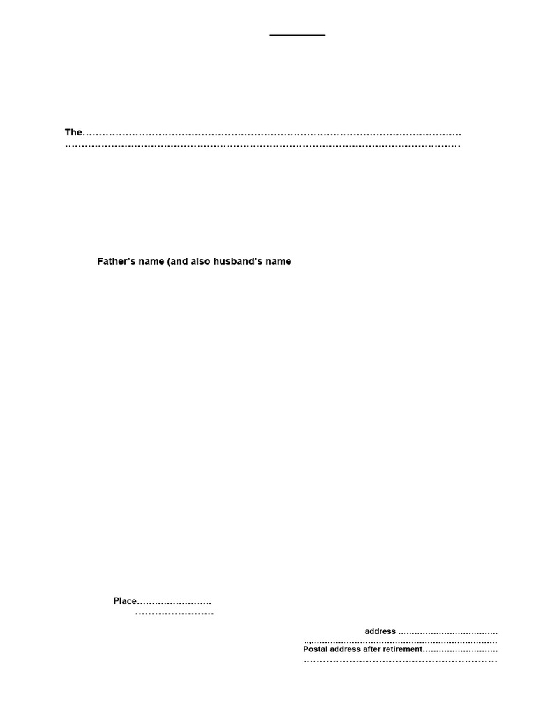 Form - 1A | PDF