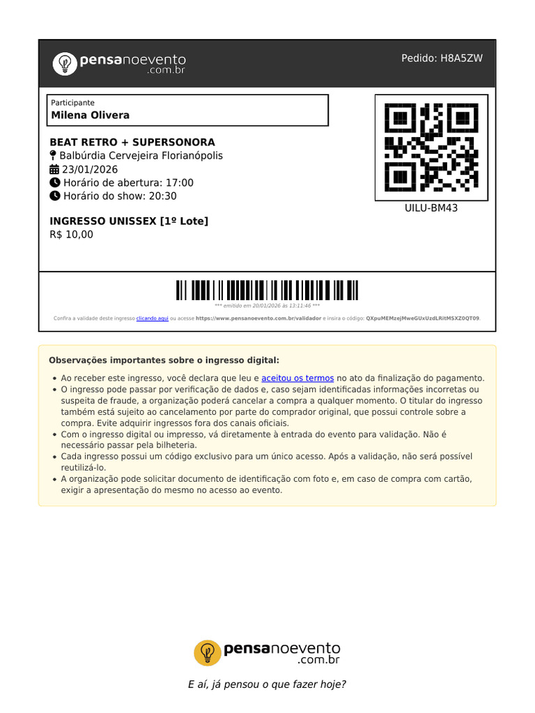 Ingresso UILU-BM43 | PDF