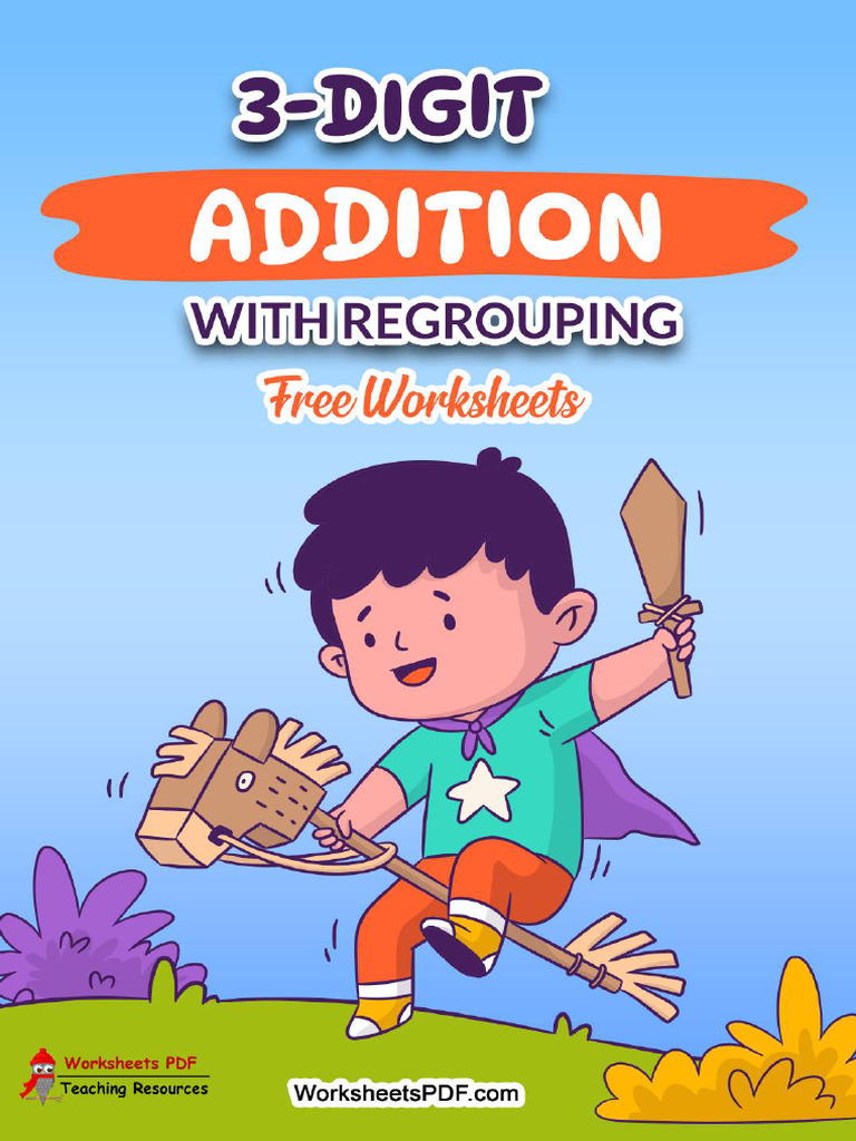 3 Digit Addition With Regrouping 20240506071305 Strong Compression | PDF