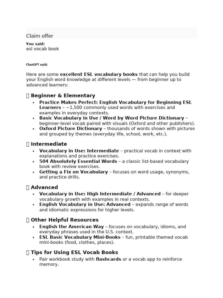 Claim Offer | PDF