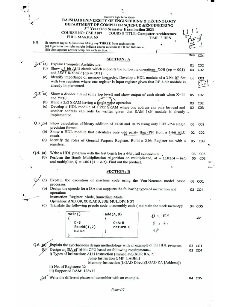 Architecture 13-20 Series | PDF | Central Processing Unit | Computer ...
