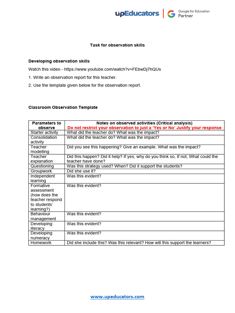 4634838-Task 1 - Observation Skills Batch 4 | PDF