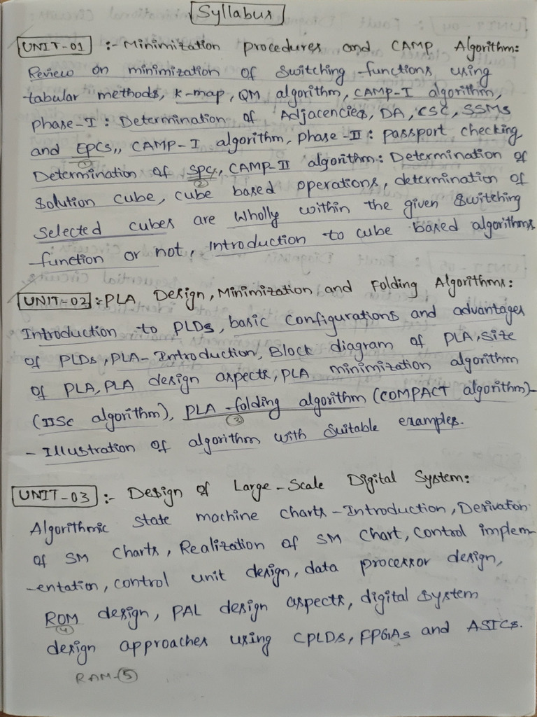 DSD Note Book | PDF