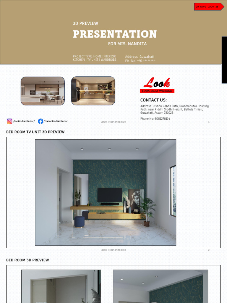 Nandita 3d Preview Look - India - Interior | PDF