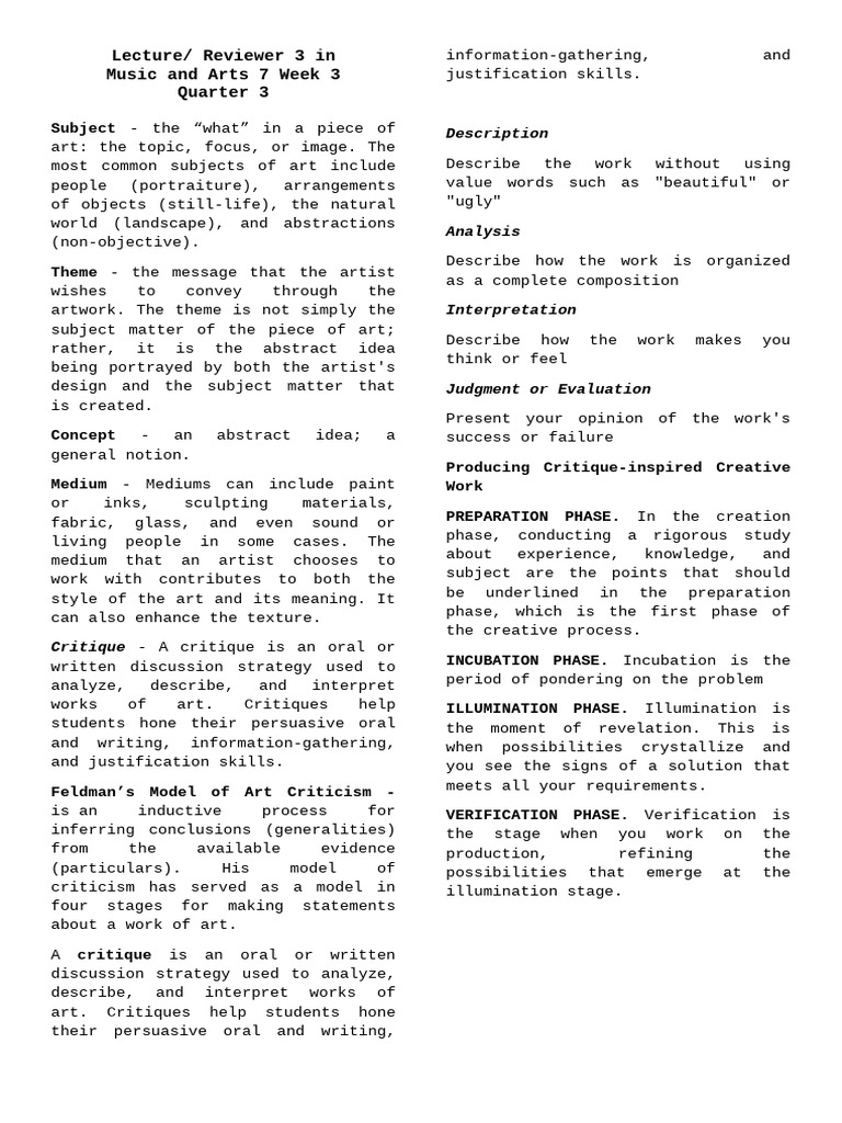 Lecture - Reviewer 3 M&a Q3 | PDF