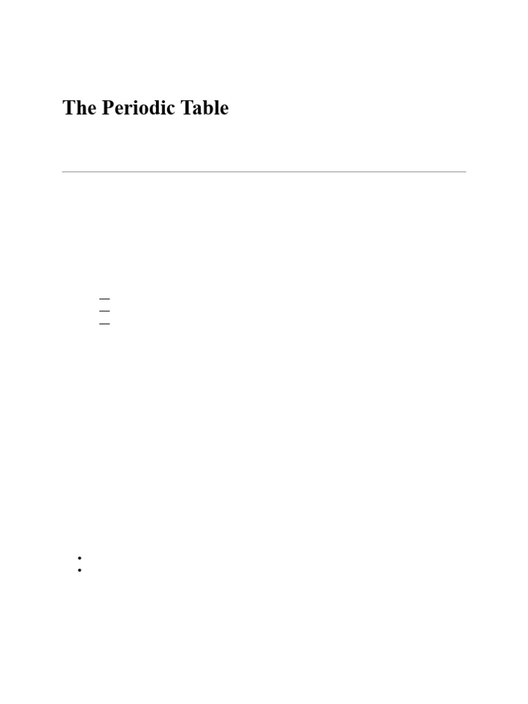 Chapter 5 Grade 9 Chemistry New | PDF | Periodic Table | Chemical Elements