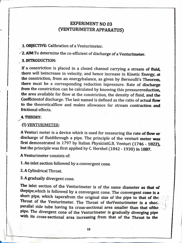Experiment No 3 | PDF